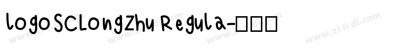 logoSCLongZhu Regula字体转换